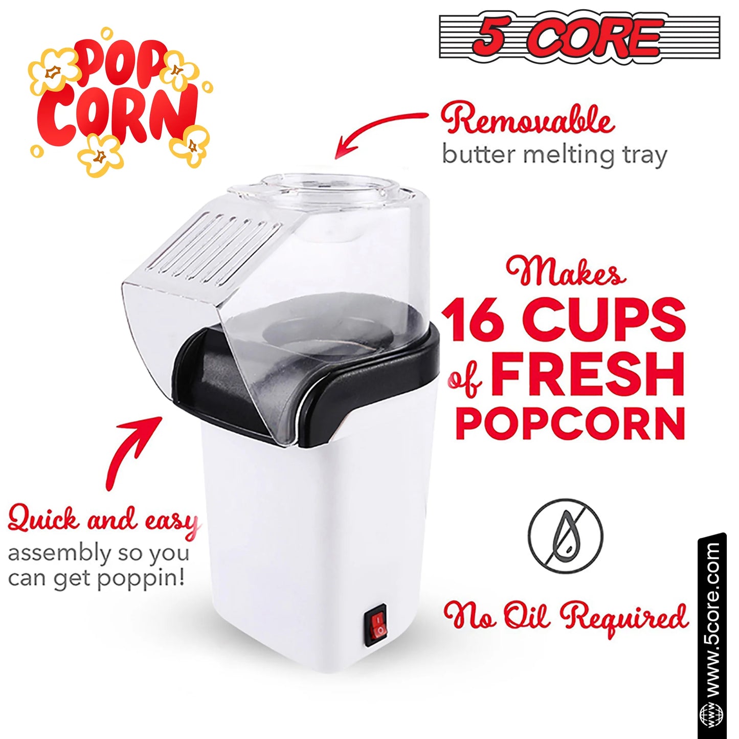 Popcorn machine that will make your life easier